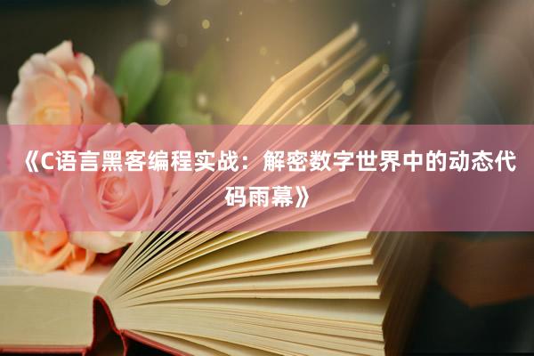 《C语言黑客编程实战：解密数字世界中的动态代码雨幕》
